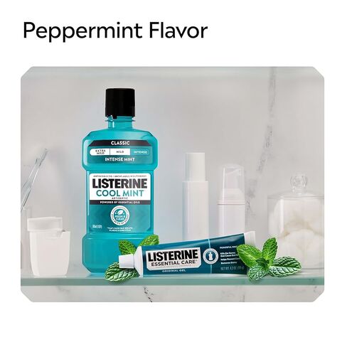 Listerine Essential Care Original Gel Fluoride Toothpaste, 4.2 Ounce (Pack of 6) in Saudi Arabia