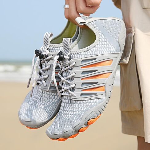 Cross-Border Spring and Summer Five-Finger Shoes Breathable Creek Shoes Outdoor Hiking Shoes Beach Quick-Drying Swimming Shoes Non-Slip in Kuwait
