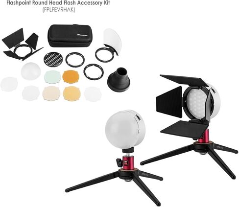 ضوء فلاش بوينت R1 دائري RGB صغير إبداعي - (Godox R1) in Kuwait