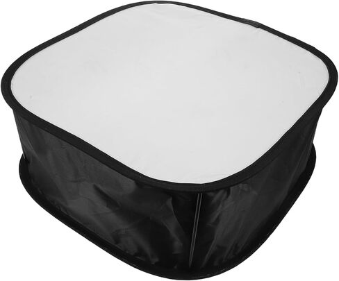 Toddmomy Flash Diffuser Softbox for Camera Flashlight, Foldable Photography Light Diffuser with Black Softbox Cover, Portable Studio Lighting Accessory for Portrait and Product Photoshoots in Kuwait
