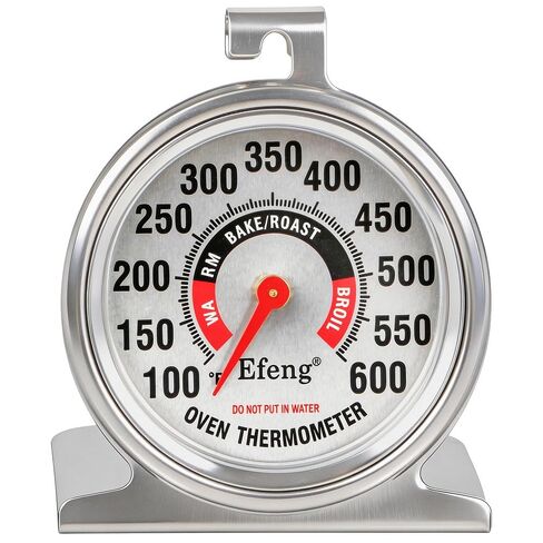 Efeng Large Dial Oven Thermometer for Gas & Electric Oven,Grill Cooking Safety Leave-in- NSF accurately Easy-to-Read Clearly Large Number Shows temperatures for Meat,Grilling or Cake Cooking Oven in Saudi Arabia