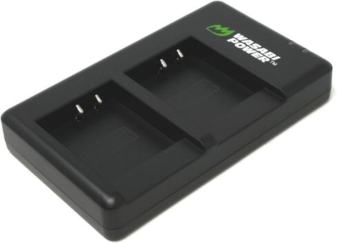 Wasabi Power USB-C شاحن بطارية مزدوج لريكو DB-120 وريكو GR IV in Kuwait