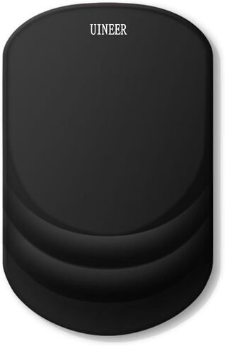Ergonomic Mouse pad with Wrist Rest, 2.3 cm high Wrist Support for Pain Relief, Non-Slip PU Base for Improved Accuracy, Mouse pad for Office, Gaming and Home in Saudi Arabia