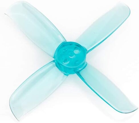 Gemfan Hulkie 2036 DP 4-Blade Propeller (Set of 8) - 1.5mm - Blue in Kuwait