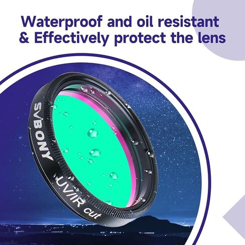SVBONY SV503 Refractor Telescope, 102mm F7 Extra Low Dispersion Achromatic Refractor OTA, Dual-Speed Focuser with 1.25" UV IR Cut Block Filter in Kuwait