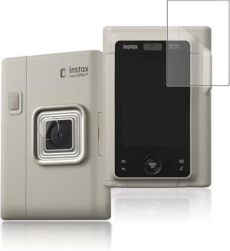 واقي شاشة NOUKAJU للزجاج المقسى instax mini LiPlay HD، صلابة 9 ساعات، خدش، مضاد لبصمات الأصابع، واقي غشاء من الزجاج المقوى لكاميرا INSTAX Mini LIPLAY Plus الفورية [عبوة واحدة] in Kuwait