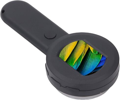 مجهر محمول SUNGOOYUE، تكبير 4X مع شاشة 2 بوصة و8 مصابيح LED، لإصلاح قراءة المجوهرات وفحص Trichomes (64 جيجابايت) in Kuwait