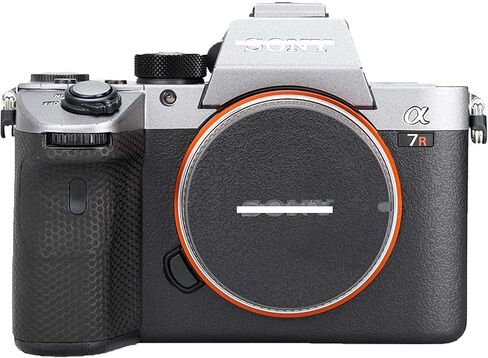 ZZQ&CCF Mebont غطاء كاميرا مضاد للخدش ملصق جلدي لهاتف Sony Alpha 7 IV/A7M4/A7IV طبقة حماية للكاميرا مقاومة للتآكل (فضي غير لامع) in Kuwait
