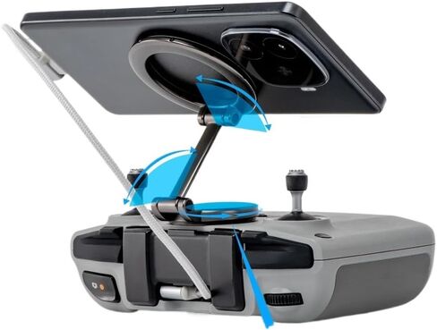 حامل هاتف مغناطيسي قابل للطي يدور 360 درجة لـ DJI RC-N1/N2/N3 دعامة تحكم لـ DJI Neo 2/Mini 5 Pro ملحقات طائرة بدون طيار in Kuwait