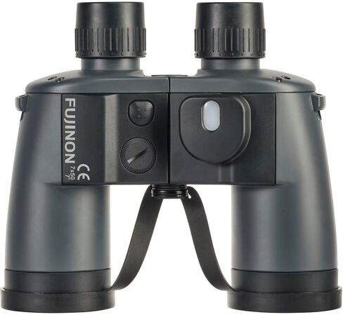 مناظير Fujinon 7x50 WPC-XL Mariner مع حزمة بوصلة مع مجموعة تنظيف + حزام عائم - أحمر + حزام مجهر لحزام تعليق ProStaff in Kuwait