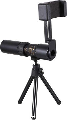 تلسكوب أحادي العين عالي القوة من Cabilock 10-300x40 تكبير معدني في الهواء الطلق للمشي لمسافات طويلة والتخييم ومشاهدة الطيور مع مشبك عالمي وحامل ثلاثي القوائم in Kuwait