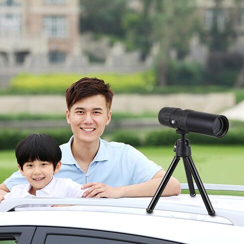 تلسكوب أحادي العين عالي القوة من Cabilock 10-300x40 تكبير معدني في الهواء الطلق للمشي لمسافات طويلة والتخييم ومشاهدة الطيور مع مشبك عالمي وحامل ثلاثي القوائم in Kuwait