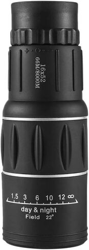 High Powered Focus Monocular Telescope with BAK4 Prism Water Fogproof Portable Handheld Scope for Hunting Camping Birdwatching Outdoor Activities in Kuwait