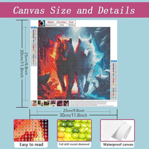 AMORARS Cow Diamond Painting Kit for Adults, 5D Flower Diamond Art for Beginners - DIY Full Diamond Dot Gem Art Painting, Suitable Gifts and Home Wall Decoration Crafts，12x12Inch in Saudi Arabia