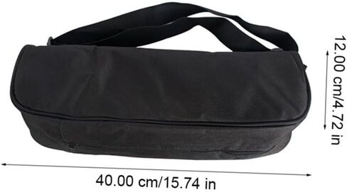 OUNONA Tripod Carrying Case and Photography Light Stand Storage Bag with Shoulder Strap, 40cm Black Nylon Tripod Holder for Outdoor Photo Studio and Travel Use in Kuwait