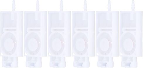 6pcs ink ink in line interface ، head print ، ink ، for xp600 printer (white) in Saudi Arabia