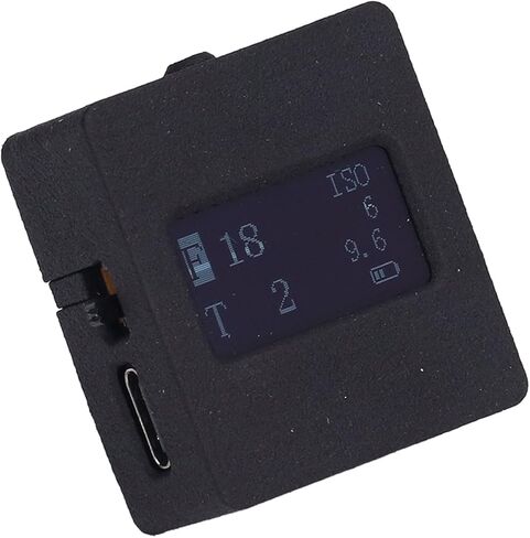 مقياس الضوء للانعكاس العلوي للتصوير الفوتوغرافي مع كابل USB، غلاف ABS، شاشة OLED مقاس 0.96 بوصة - أوضاع أولوية الفتحة والغالق، تصميم مدمج لاستخدام الكاميرا in Kuwait