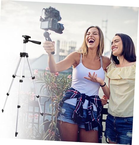 SOLUSTRE Tripod Tablet Mount Camera Stand Tablet Stand for Desk Small Phone Cell Phone Mount Holder Kick for Camera Aluminum Alloy Fishing lamp Travel Octopus in Kuwait