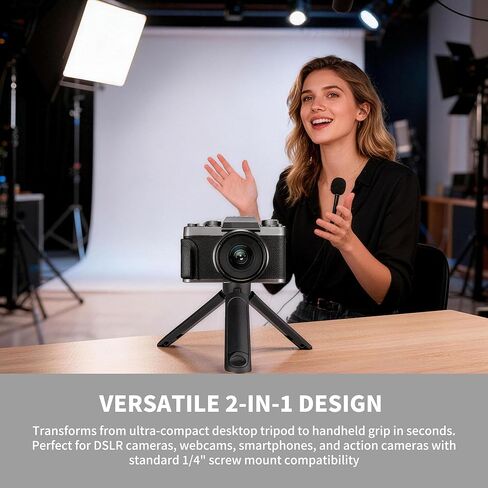 Mini Extendable Tripod, Handheld Stand for Live Streaming and Vlogging in Kuwait