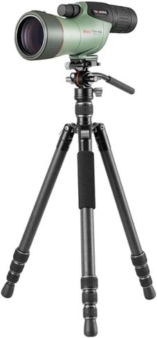 Kowa TSN-55S نطاق الإكتشاف وVangguard Vesta GO 264CV12 حامل ثلاثي من ألياف الكربون in Kuwait