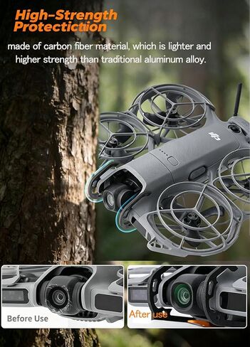 Gimbal Protection Rod for DJI Neo 2,Bumper Anti-Collision Bar Lens Bumper Carbon Fiber Anti-Collision Bar Accessories PTZ Protection Rod for DJI Neo2 in Kuwait