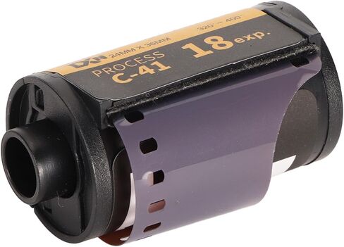 فيلم ملون مقاس 35 مم 18 درجة تعريض ISO 320-400 - حبيبات دقيقة، خط عرض واسع لـ 135 كاميرا - صور عالية الوضوح، أداء متعدد الاستخدامات في الإضاءة المنخفضة، مثالي للتصوير القديم والفعال in Kuwait
