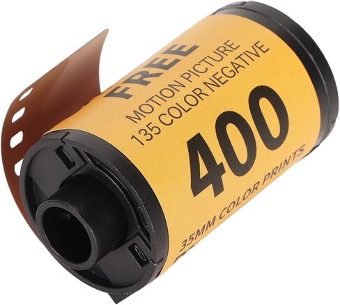 فيلم ملون مقاس 35 مم 18 درجة تعريض ISO 320-400 - حبيبات دقيقة، خط عرض واسع لـ 135 كاميرا - صور عالية الوضوح، أداء متعدد الاستخدامات في الإضاءة المنخفضة، مثالي للتصوير القديم والفعال in Kuwait