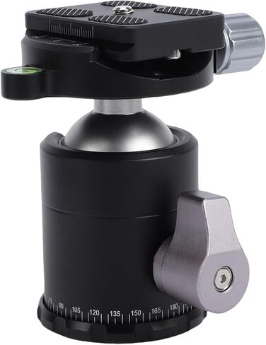 36mm Camera Tripod Ball Head, Metal Panorama Ball Mount with 1/4 Inch Plate, DSLR Tripod Mount, Ideal for DSLR Camera, Monopod & Slider in Kuwait