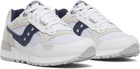 حذاء رياضي Saucony للجنسين Shadow 5000، أبيض/كحلي، 11 US للسيدات in Kuwait