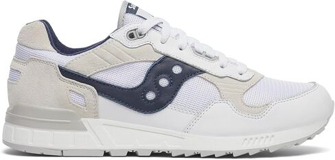 حذاء رياضي Saucony للجنسين Shadow 5000، أبيض/كحلي، 11 US للسيدات in Kuwait