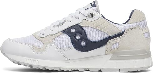 حذاء رياضي Saucony للجنسين Shadow 5000، أبيض/كحلي، 11 US للسيدات in Kuwait