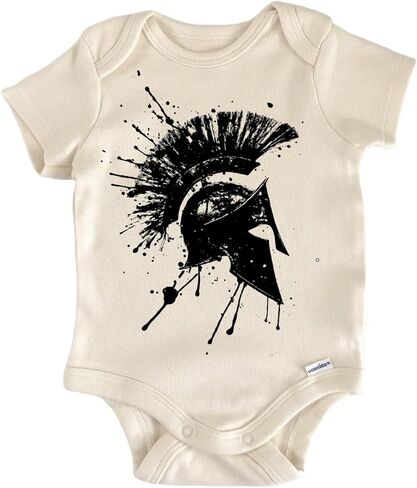Sparta Spartan Greek Greece - Baby Boy Girl Clothes Bodysuit Funny Cute in Kuwait