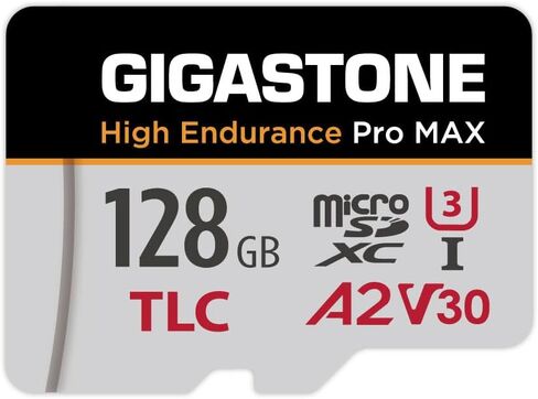 【استعادة بيانات مجانية لمدة 5 سنوات 】كاميرا داش 】 بطاقة GIGASTONE 64 جيجابايت Micro SD، TLC High Endurance Pro، سرعة تصل إلى 95 ميجابايت/ثانية، متوافقة مع REDTIGER Rove VIOFO VANTRUE PRUVEEO ARIFAYZ، MicroSDXC UHS-I A1 V30 U3 in Kuwait