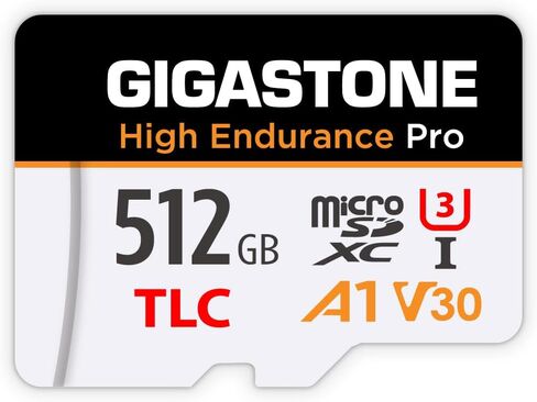 【5 Yrs Free Data Recovery】【Dash Cam】 GIGASTONE 64GB Micro SD Card, TLC High Endurance Pro, Speed Up to 95MB/s, Compatible with REDTIGER Rove VIOFO VANTRUE PRUVEEO ARIFAYZ, MicroSDXC UHS-I A1 V30 U3 in Saudi Arabia
