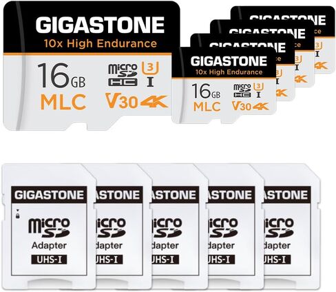 【5 Yrs Free Data Recovery】【Dash Cam】 GIGASTONE 64GB Micro SD Card, TLC High Endurance Pro, Speed Up to 95MB/s, Compatible with REDTIGER Rove VIOFO VANTRUE PRUVEEO ARIFAYZ, MicroSDXC UHS-I A1 V30 U3 in Saudi Arabia