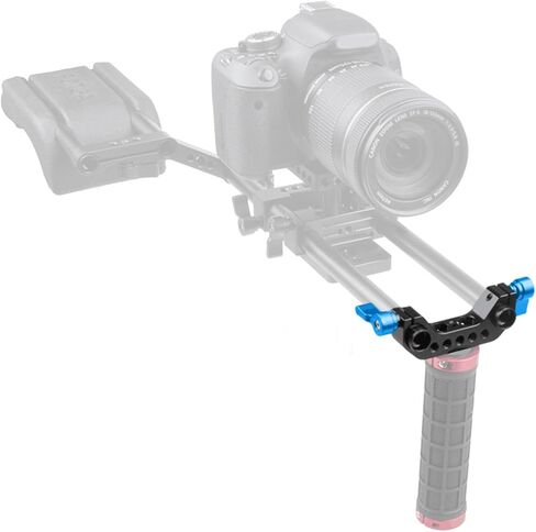 15 مللي متر ثقب مزدوج أنبوب المشبك القضبان موصل لكاميرا DSLR مثبتات التصوير والمتزلجون ملحقات سبائك الألومنيوم in Kuwait