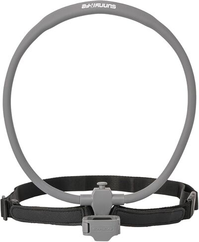 Adjustable Neck Mount for DJI Osmo Pocket 4/3, POV Vlog Neck Holder with Quick Release, Chest Harness Strap, Flexible Silicone Neck Mount for First-Person Video, Compatible with Pocket 4/3 (Grey) in Saudi Arabia