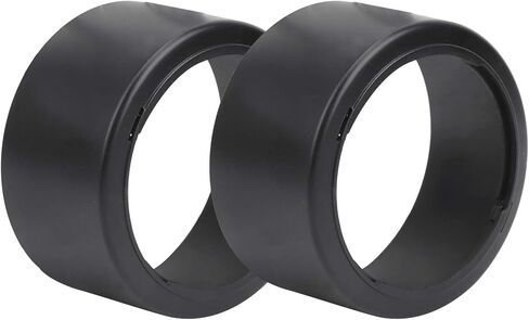 قطعتان من غطاء العدسة البلاستيكي خفيف الوزن لعدسة EFS 60 مم F/2.8 USM، تمنع تشتت الضوء، غطاء غطاء الكاميرا للتصوير الفوتوغرافي في الهواء الطلق in Kuwait
