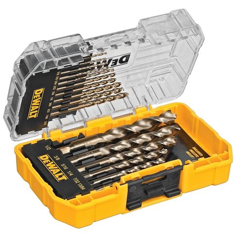 طقم ريش مثقاب DEW-DW1956 بنقطة نموذجية، 16 قطعة (DW1956) من شركة ديوال in Kuwait