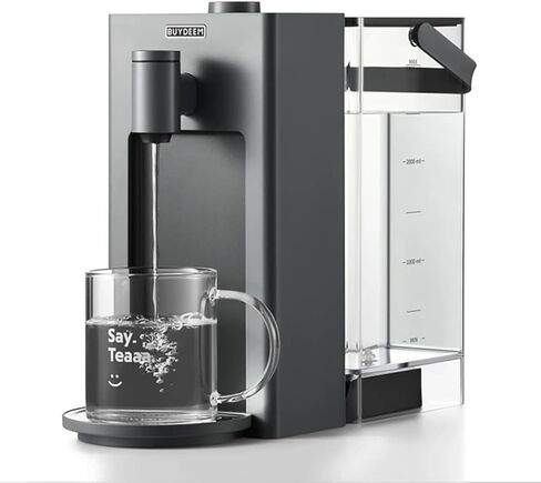 BUYDEEM S9013 Instant Hot Water Dispenser, Countertop Water Boiler & Warmer for Tea, Coffee and Baby Formula, Adjustable 8 Temperatures & 5 Water Outputs, 3L Water Tank(102oz), Green in Saudi Arabia