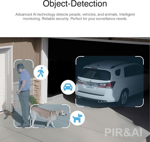 كاميرا مراقبة خارجية INSTAR IN-9808 4K باللون الأبيض، LAN/Wi-Fi/PoE، فيديو آمن من HomeKit، اكتشاف الأشخاص بالذكاء الاصطناعي، رؤية ليلية بالأشعة تحت الحمراء، ميكروفون، صوت، PIR، RTSP، WPA3، MQTT، متوافق مع NDAA/TAA in Kuwait