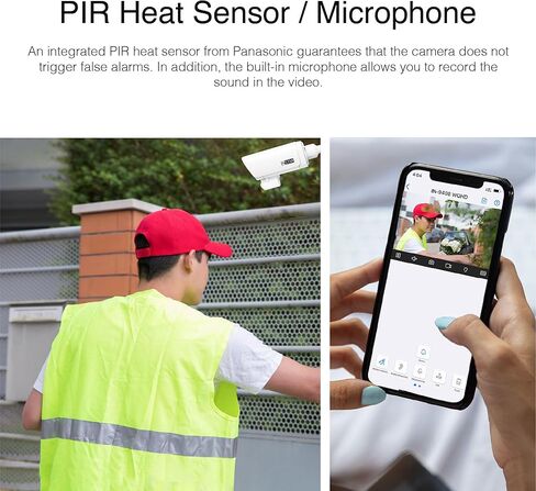 كاميرا مراقبة خارجية INSTAR IN-9808 4K باللون الأبيض، LAN/Wi-Fi/PoE، فيديو آمن من HomeKit، اكتشاف الأشخاص بالذكاء الاصطناعي، رؤية ليلية بالأشعة تحت الحمراء، ميكروفون، صوت، PIR، RTSP، WPA3، MQTT، متوافق مع NDAA/TAA in Kuwait