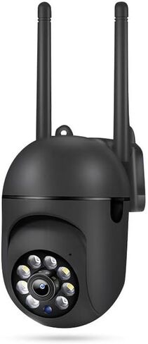 1Pcs 720P Automatic Tracking Wireless Security Camera with 360° horizontal/90° Vertical Rotation Function, Night Vision Function,Two-Way Audio, and 2.4GHz WiFi,Camera Suitable for pet Monitoring. in Kuwait