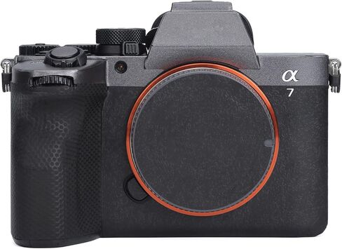 واقيات شاشة الكاميرا Sony ILCE-7M5/Sony Alpha 7 V وSkin A7M5 ملصق واقٍ 3M غطاء واقي للجسم (رمادي + أسود غير لامع) in Saudi Arabia