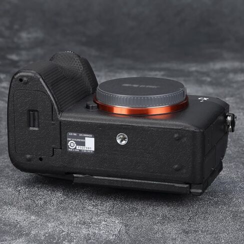 واقيات شاشة الكاميرا Sony ILCE-7M5/Sony Alpha 7 V وSkin A7M5 ملصق واقٍ 3M غطاء واقي للجسم (رمادي + أسود غير لامع) in Saudi Arabia