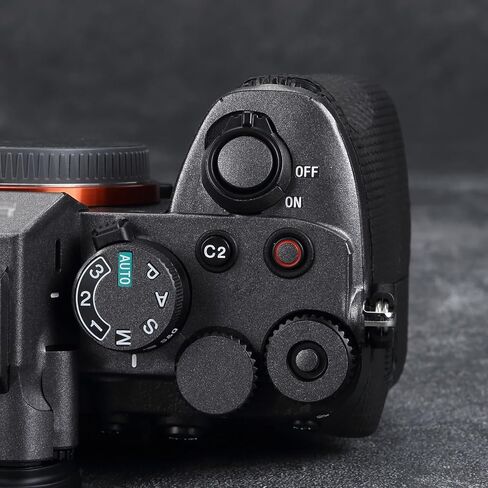 واقيات شاشة الكاميرا Sony ILCE-7M5/Sony Alpha 7 V وSkin A7M5 ملصق واقٍ 3M غطاء واقي للجسم (رمادي + أسود غير لامع) in Kuwait