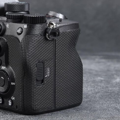 واقيات شاشة الكاميرا Sony ILCE-7M5/Sony Alpha 7 V وSkin A7M5 ملصق واقٍ 3M غطاء واقي للجسم (رمادي + أسود غير لامع) in Saudi Arabia