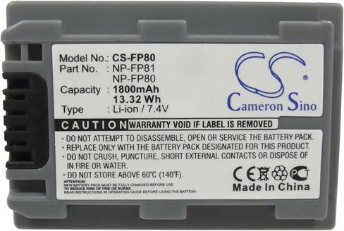 XSP 1800mAh بطارية بديلة لسوني DCR-30 DCR-DVD103 DCR-DVD105 DCR-DVD105E DCR-DVD202E DCR-DVD203 DCR-DVD203E DCR-DVD205 DCR-DVD205E DCR-DVD305 أجزاء بطاريات البطارية in Kuwait