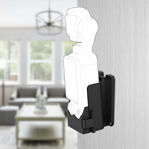 حامل مغناطيسي لجيب DJI Osmo Pocket 3، حامل كاميرا مغناطيسي قوي مع مقبض قابل للتعديل 180 درجة، ملحقات آمنة بدون استخدام اليدين للتصوير أثناء السفر على شكل V in Kuwait