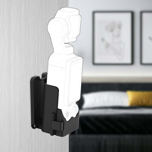 حامل مغناطيسي لجيب DJI Osmo Pocket 3، حامل كاميرا مغناطيسي قوي مع مقبض قابل للتعديل 180 درجة، ملحقات آمنة بدون استخدام اليدين للتصوير أثناء السفر على شكل V in Kuwait